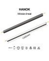 HANOK * MODULO LINEAL LED 38W 4000K 45º NEGRO